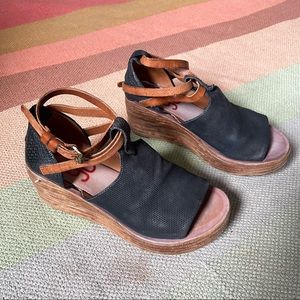 A.S.98 Nino Wedge Sandals